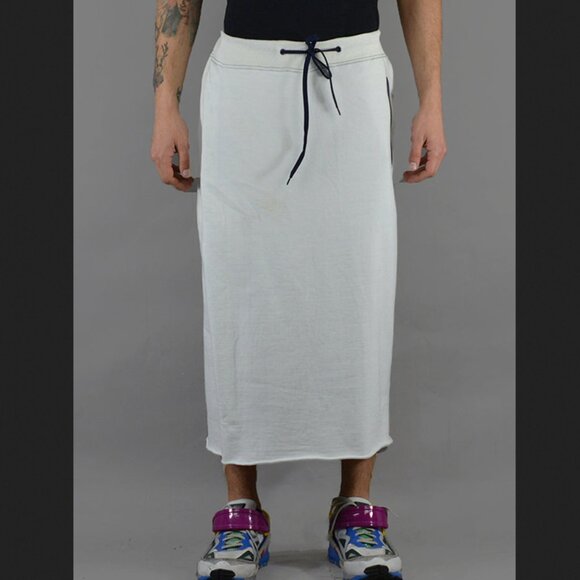 NEW RARE FUMITO GANRYU Sweat Pants/Skort in Navy Blue size 1 Japanese - Picture 3 of 13